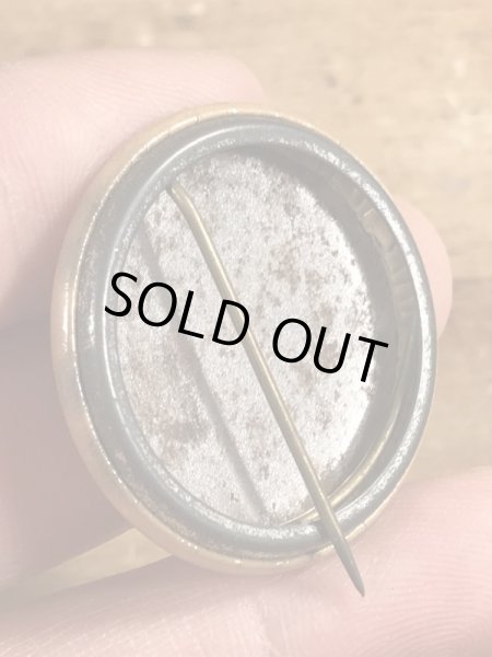 60'sのMary Poppins Is A Junkieメッセージが書かれたヴィンテージの缶バッジ