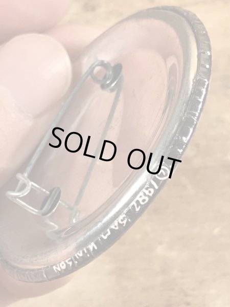 80’sのサムキニソンのヴィンテージの缶バッチ