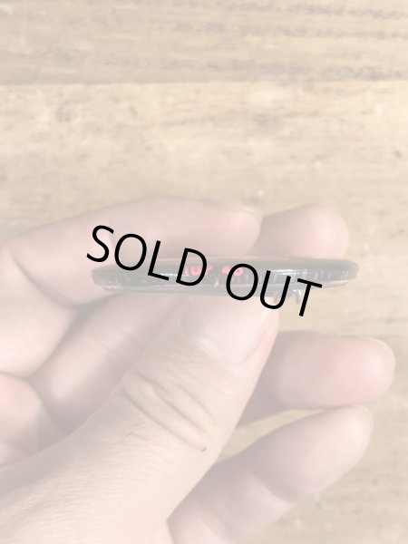 80'sのI'm Back By Popular Demandのメッセージが書かれたヴィンテージの缶バッチ