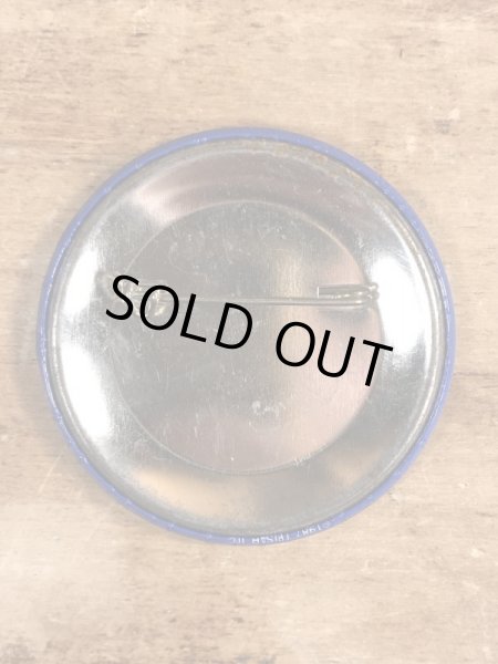 80'sのAt My Age I Don't Have To Act Responsible!のメッセージが書かれたヴィンテージの缶バッチ