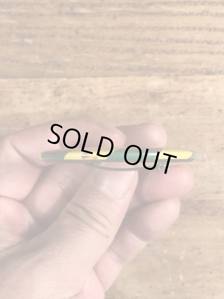 80'sのI'm With Stupidのメッセージが書かれたビンテージの缶バッジ