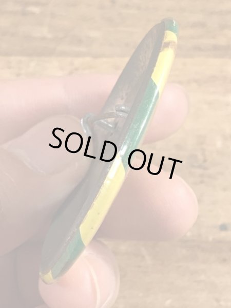 80'sのI'm With Stupidのメッセージが書かれたビンテージの缶バッジ