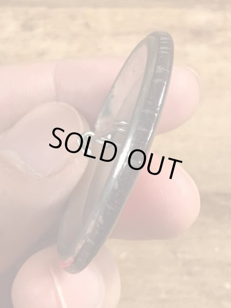 80'sのI'm Back By Popular Demandのメッセージが書かれたヴィンテージの缶バッチ