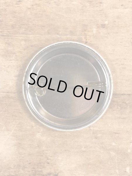 80'sのDanger!! High Voltage Wiresのメッセージが書かれたヴィンテージの缶バッチ