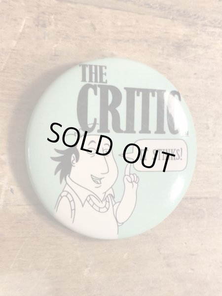 90年代頃のザクリティックのヴィンテージの缶バッチ