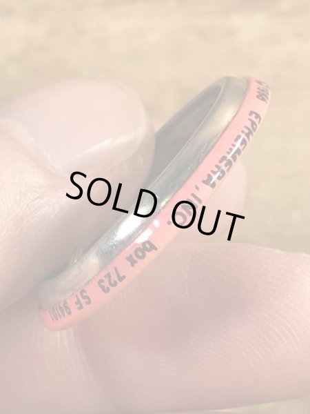 80'sのDangerous Unless Heavily Sedatedのメッセージが書かれたビンテージの缶バッジ