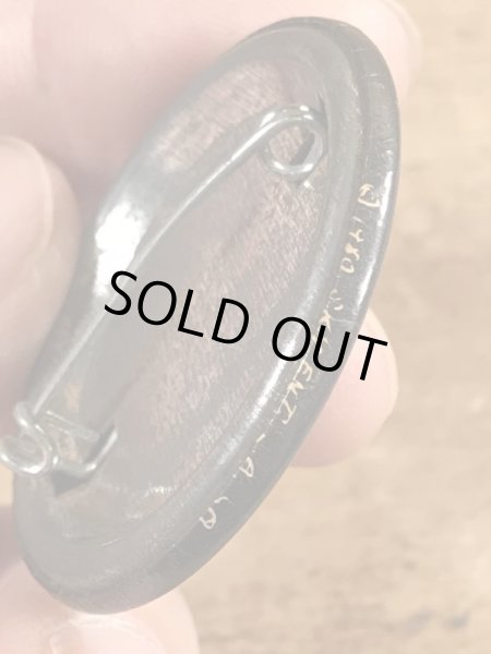 80’sのSounds Like Bullshit To Meのメッセージが書かれたビンテージの缶バッジ