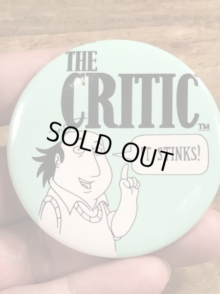 90年代頃のザクリティックのヴィンテージの缶バッチ