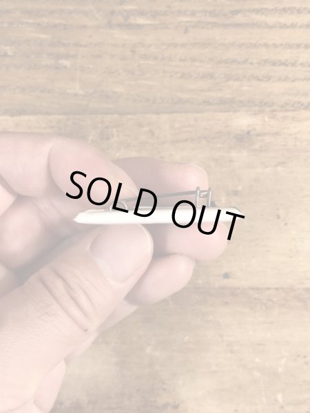 80'sのFuck You Fuck Me Fuck Everybodyのメッセージが書かれたビンテージの缶バッジ