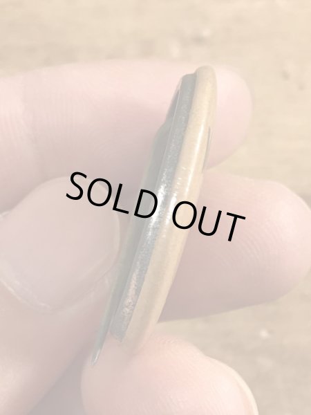 60'sのMary Poppins Is A Junkieメッセージが書かれたヴィンテージの缶バッジ