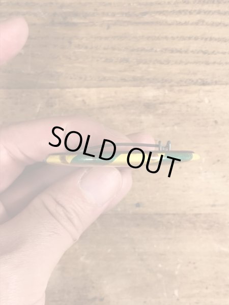 80'sのI'm With Stupidのメッセージが書かれたビンテージの缶バッジ