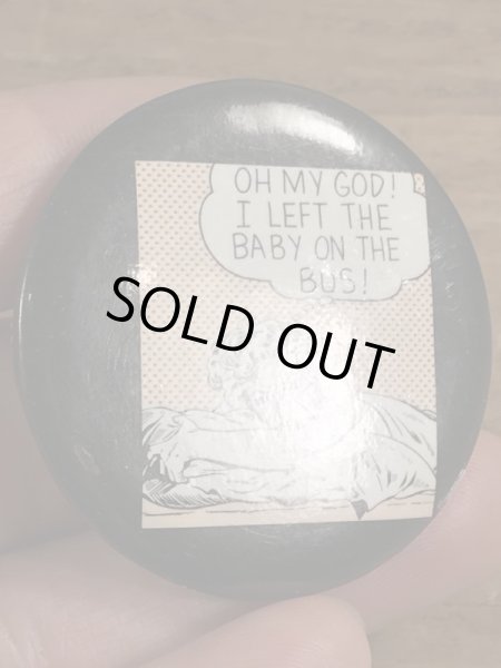 80年代頃のロイリキテンスタインのビンテージの缶バッジ