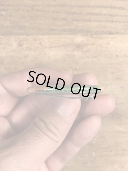 80'sのPut A Little Fun In Your Life-Me.Me.Meのメッセージが書かれたビンテージの缶バッジ