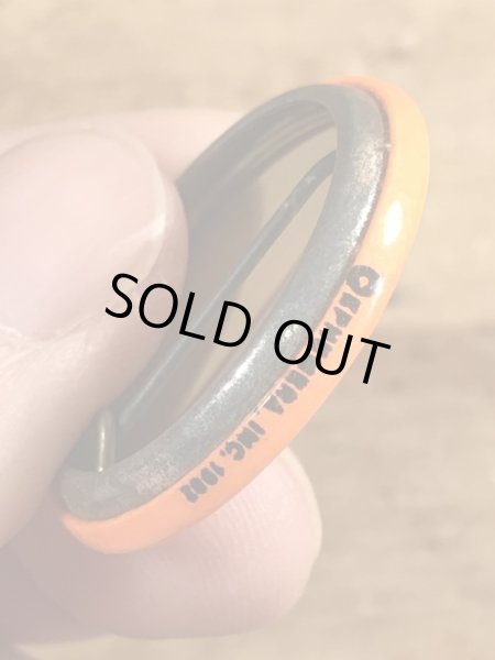 80'sのWhat Are You Looking At, Dicknoseのメッセージが書かれたヴィンテージの缶バッチ