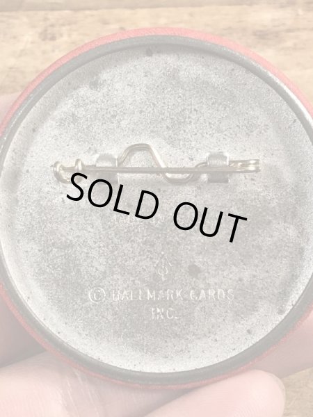 80'sのHallmark社製のメッセージが書かれたヴィンテージの缶バッチ