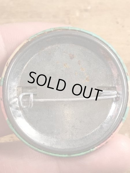 80'sのPut A Little Fun In Your Life-Me.Me.Meのメッセージが書かれたビンテージの缶バッジ