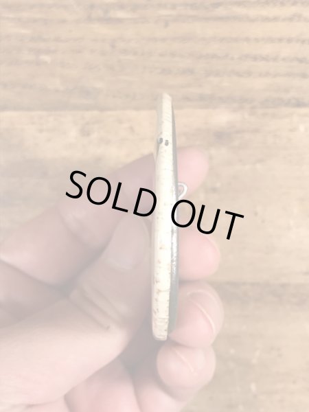 80年代頃のI Am A Nympho Incase Of An... のメッセージが書かれたヴィンテージの缶バッチ