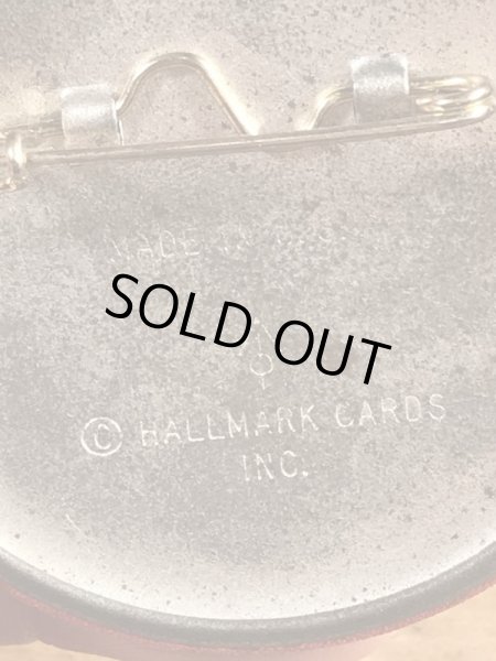 80年代頃のホールマーク社製のメッセージが書かれたビンテージの缶バッジ