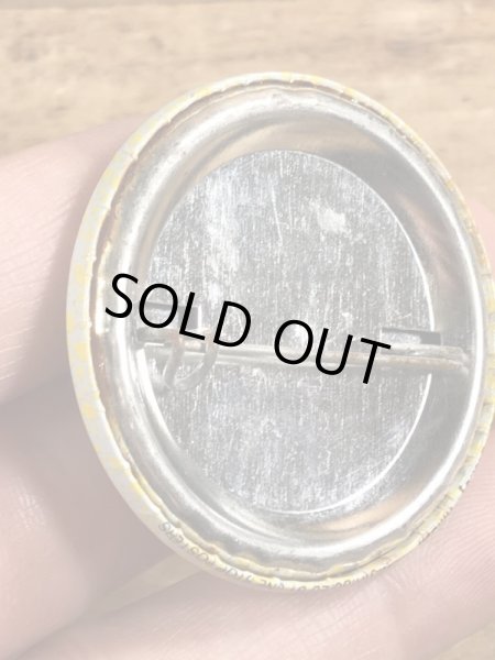 80’sのロジャーラビットのベビーハーマンが描かれたヴィンテージの缶バッチ