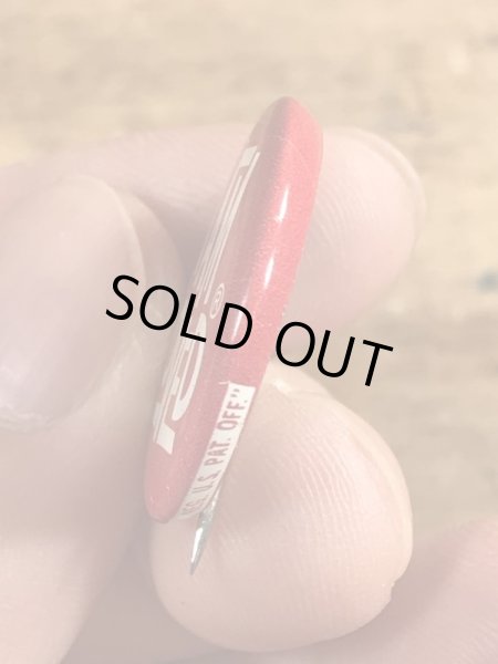 60年代頃のヘルツベルクダイヤモンドのビンテージの缶バッジ