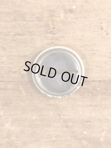 80'sのI Looked This Way...のメッセージが書かれたビンテージの缶バッジ