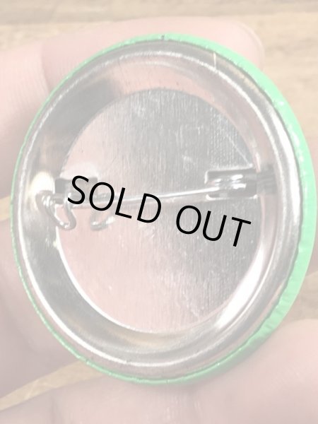 80年代頃のI'd Rather Be Highのメッセージが書かれたビンテージの缶バッジ