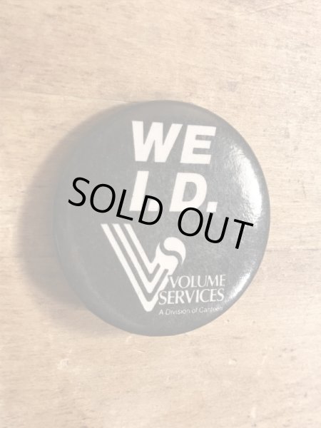 80年代頃の企業物のビンテージの缶バッジ