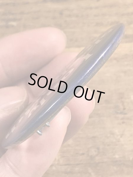 80年代頃のI Only Sleep With The Best.のメッセージが書かれたヴィンテージの缶バッチ