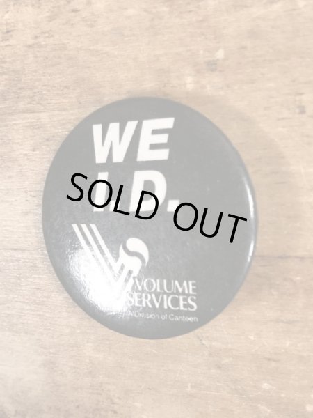 80’sの企業物のヴィンテージの缶バッチ