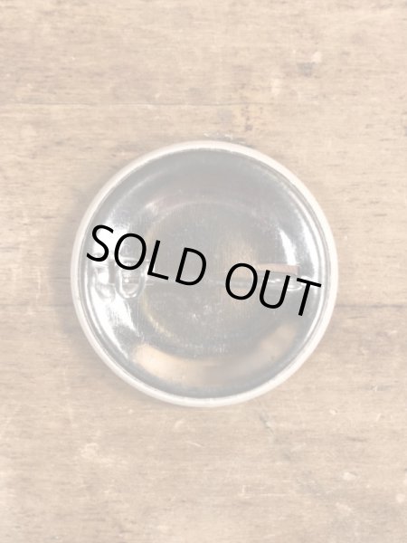 80年代頃のジョンデロリアンのコカイン密売裁判のビンテージの缶バッジ