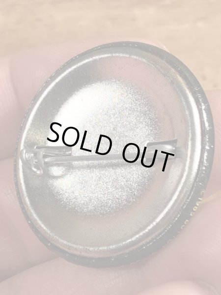 80年代頃Come On In, My Day Was Ruined Anywayのメッセージが書かれたビンテージの缶バッジ