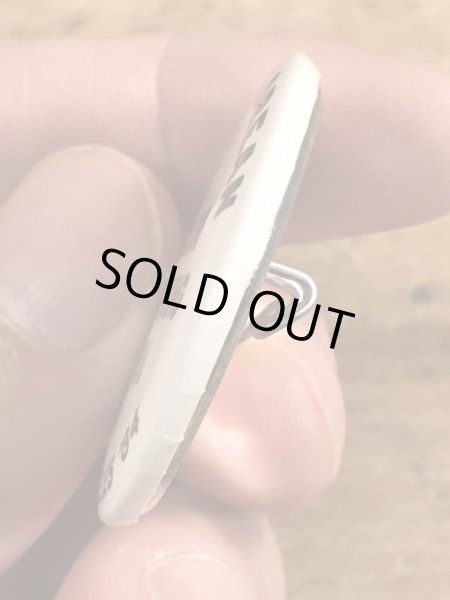 80’sのJohn Z. Deloreanのコカイン密売裁判のヴィンテージの缶バッチ