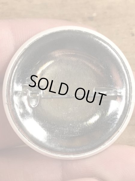 80年代頃のジョンデロリアンのコカイン密売裁判のビンテージの缶バッジ