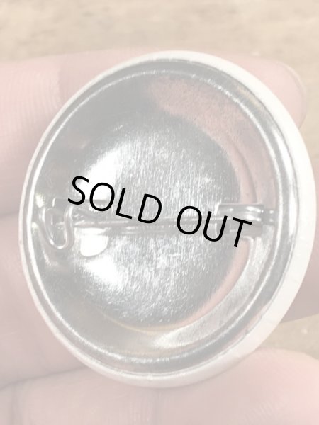 80’sのJohn Z. Deloreanのコカイン密売裁判のヴィンテージの缶バッチ