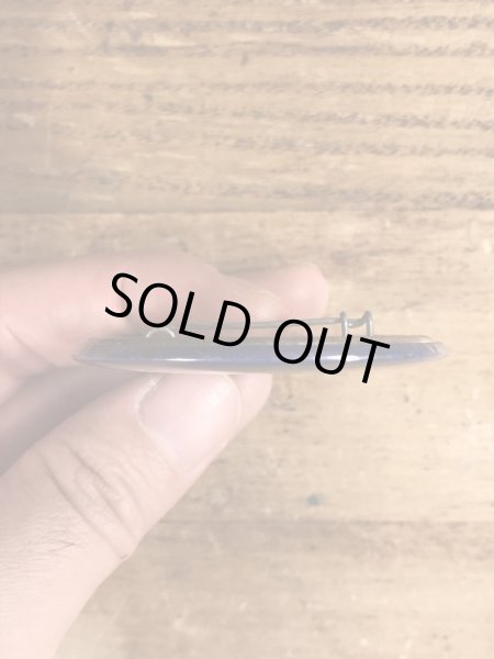 80'sのI Only Sleep With The Best.のメッセージが書かれたビンテージの缶バッジ