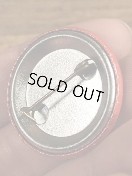 80年代頃のSubvert The Dominant Paradigmのメッセージが書かれたビンテージの缶バッジ