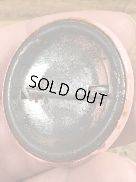 80年代頃のI Just Can't Wait 'Til Saturdayのメッセージが書かれたヴィンテージの缶バッチ