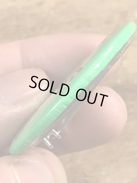 80年代頃のI'd Rather Be Highのメッセージが書かれたビンテージの缶バッジ