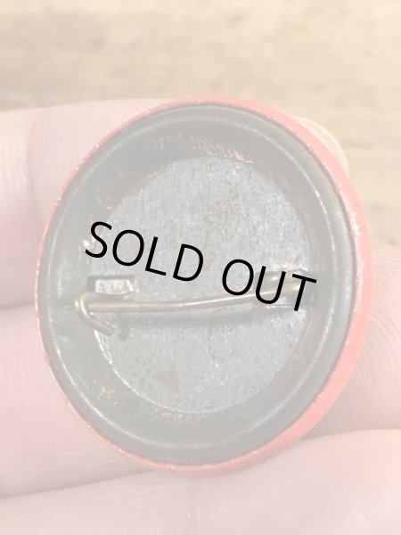 70年代頃のトムペティのビンテージの缶バッジ