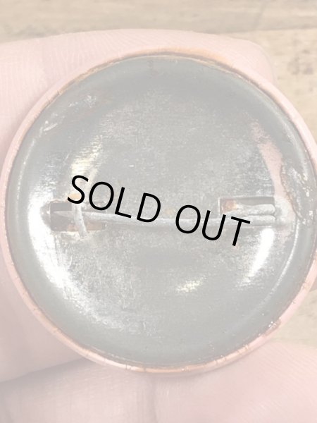 80'sのI Just Can't Wait 'Til Saturdayのメッセージが書かれたビンテージの缶バッジ