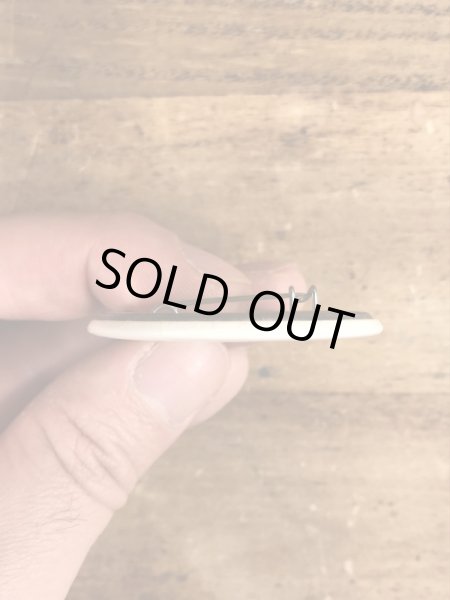 80’sのSandra BoyntonのNo More Mr. Nice Guy.のヴィンテージの缶バッチ