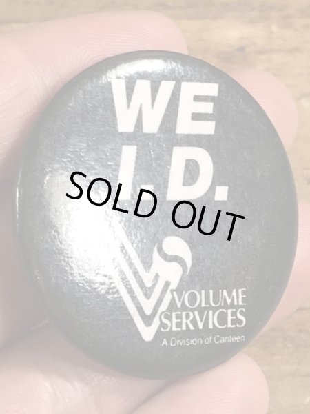 80年代頃の企業物のビンテージの缶バッジ