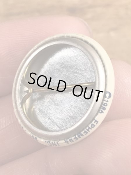 80年代頃のI Looked This Way...のメッセージが書かれたヴィンテージの缶バッチ