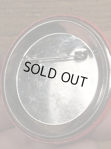 80年代頃のNo Waveのメッセージが書かれたヴィンテージの缶バッチ