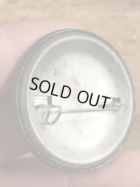 80'sのParty Animalのメッセージが書かれたヴィンテージの缶バッチ