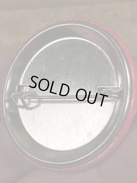 80'sのI Have A Drinking...のメッセージが書かれたヴィンテージの缶バッチ