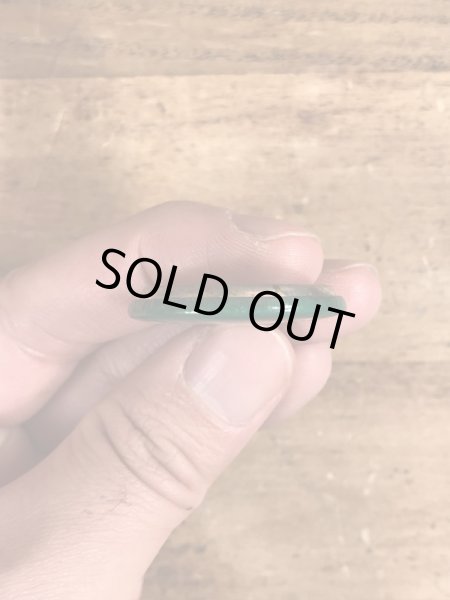 80'sのI'm Only In This For The Moneyのメッセージが書かれたビンテージの缶バッジ