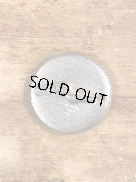 80'sのBrain Donorのメッセージが書かれたビンテージの缶バッジ