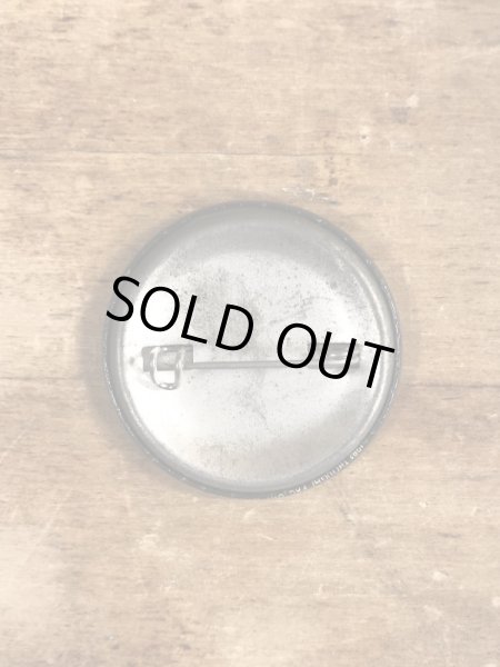 80'sのParty Animalのメッセージが書かれたヴィンテージの缶バッチ