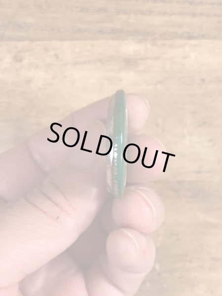 80年代頃のI'm Only In This For The Moneyのメッセージが書かれたヴィンテージの缶バッチ